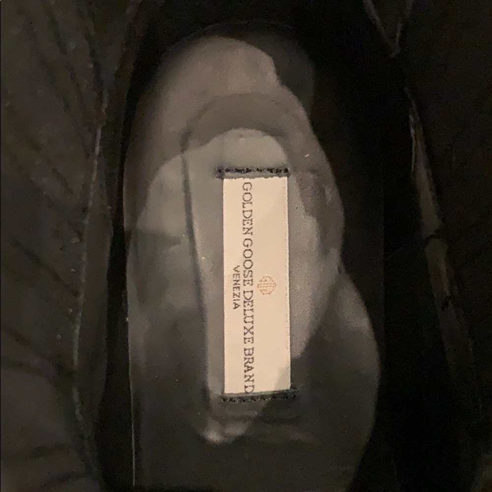 Golden Goose Black Leather Ankle Booties - Picture 5 of 8